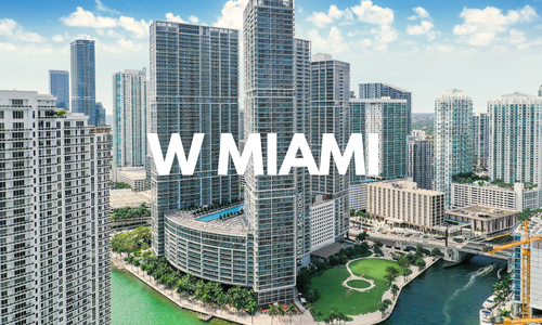 departamentos en venta en el edificio W Miami , brickell