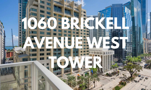 departamentos en venta en el edificio 1060 Brickell Avenue West Tower, brickell
