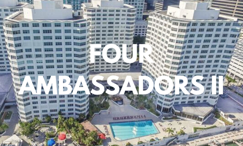 departamentos en venta en el edificio Four Ambassadors II, brickell