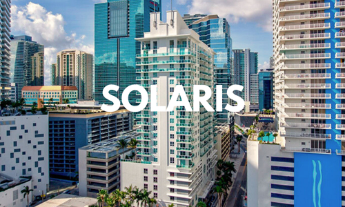 departamentos en venta en el edificio Solaris, brickell