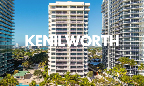 departamentos en venta en el edificio Kenilworth, Bal Harbour