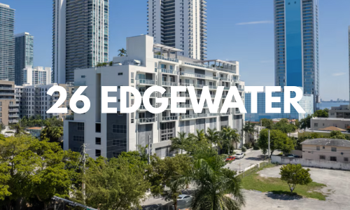 departamentos en venta en el edificio 26 Edgewater, edgewater