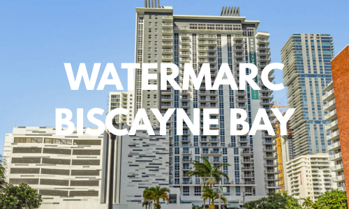 departamentos en venta en el edificio Watermarc biscayne bay, edgewater 