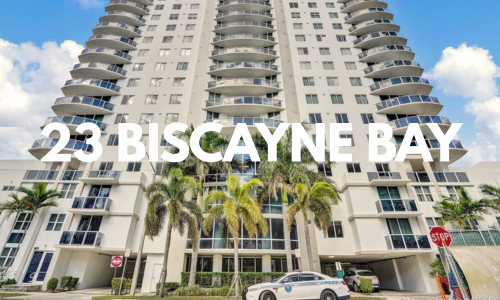 departamentos en venta en el edifício 23 Biscayne Bay, edgewater