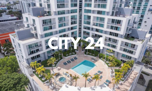 departamentos en venta en el edifício City 24, edgewater