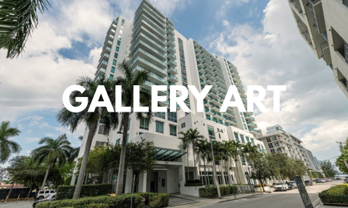 departamentos en venta en el edifício Gallery Art, edgewater