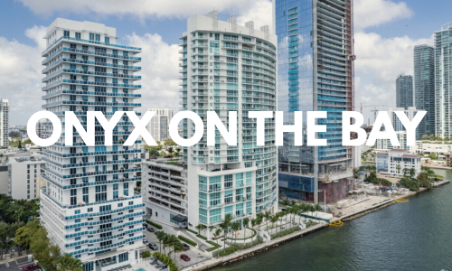 departamentos en venta en el edifício Onyx on the Bay, edgewater