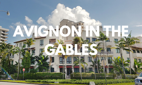 departamentos en venta en el edificio Avignon in the Gables, coral gables