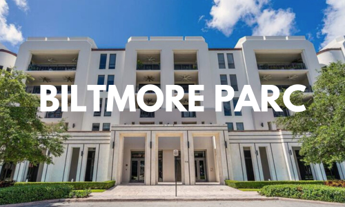 departamentos en venta en el edificio Biltmore Parc, coral gables