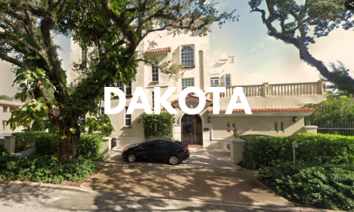 departamentos en venta en el edificio Dakota, coral gables