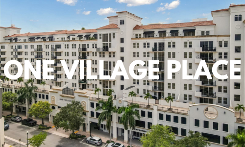 departamentos en venta en el edificio One Village Place, coral gables