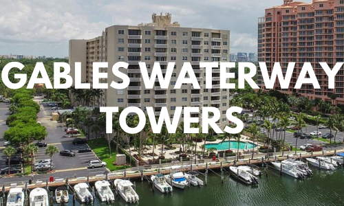 departamentos en venta en el edificio Gables Waterway Towers, coral gables