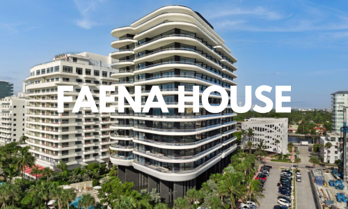 departamentos en venta en el edifício Faena House, Miami beach