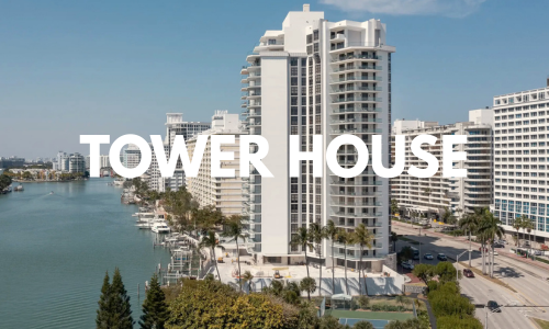 departamentos en venta en el edifício Tower House, Miami beach