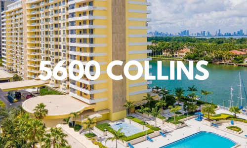 departamentos en venta en el edifício 5600 Collins, Miami beach