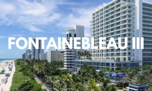 departamentos en venta en el edifício Fontainebleau III, Miami beach