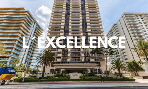 departamentos en venta en el edifício L´Excellence, Miami beach