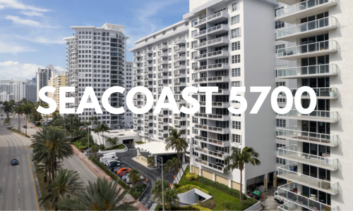 departamentos en venta en el edifício Seacoast 5700, Miami beach