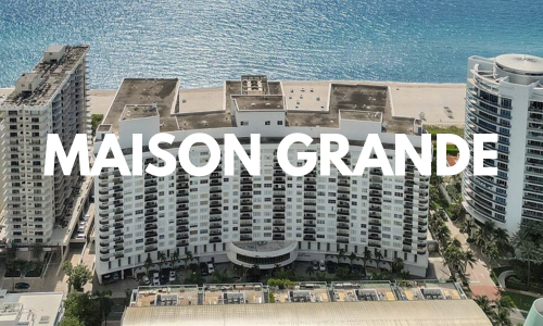 departamentos en venta en el edifício Maison Grande, Miami beach