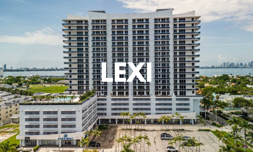 departamentos en venta en el edifício Lexi, north bay village