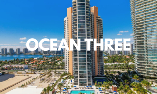 departamentos en venta en el edifício Ocean Three, Sunny isles beach
