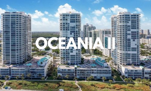 departamentos en venta en el edifício Oceania II, Sunny isles beach
