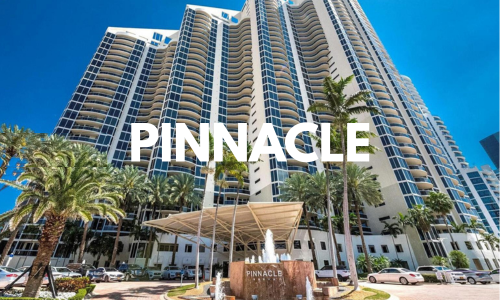 departamentos en venta en el edifício Pinnacle, Sunny isles beach