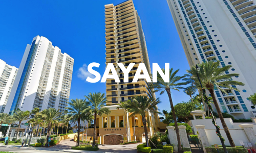 departamentos en venta en el edifício Sayan, Sunny isles beach