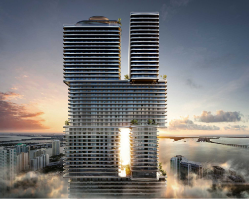 departamentos en venta en el edifício Mercedes Benz Places Miami, brickell