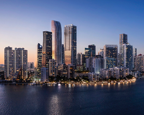 departamentos en venta en el edifício The Residences at 1428 Brickell, brickell