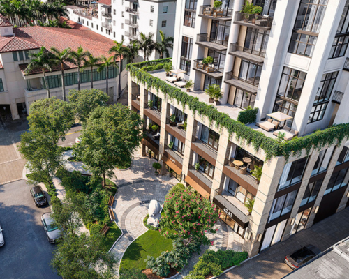 Departamentos en venta en el edificio Cora Merrick Park, coral gables