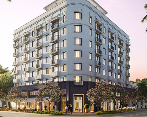 Departamentos en venta en el edificio The Avenue Coral Gables, coral gables