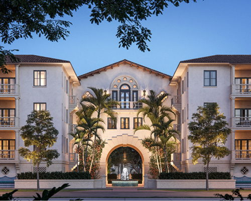 Departamentos en venta en el edificio The Village Coral Gables, coral gables