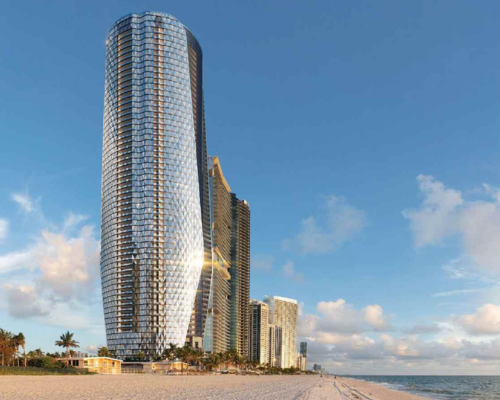 departamentos en venta en el edificio Bentley Residences, sunny isles beach