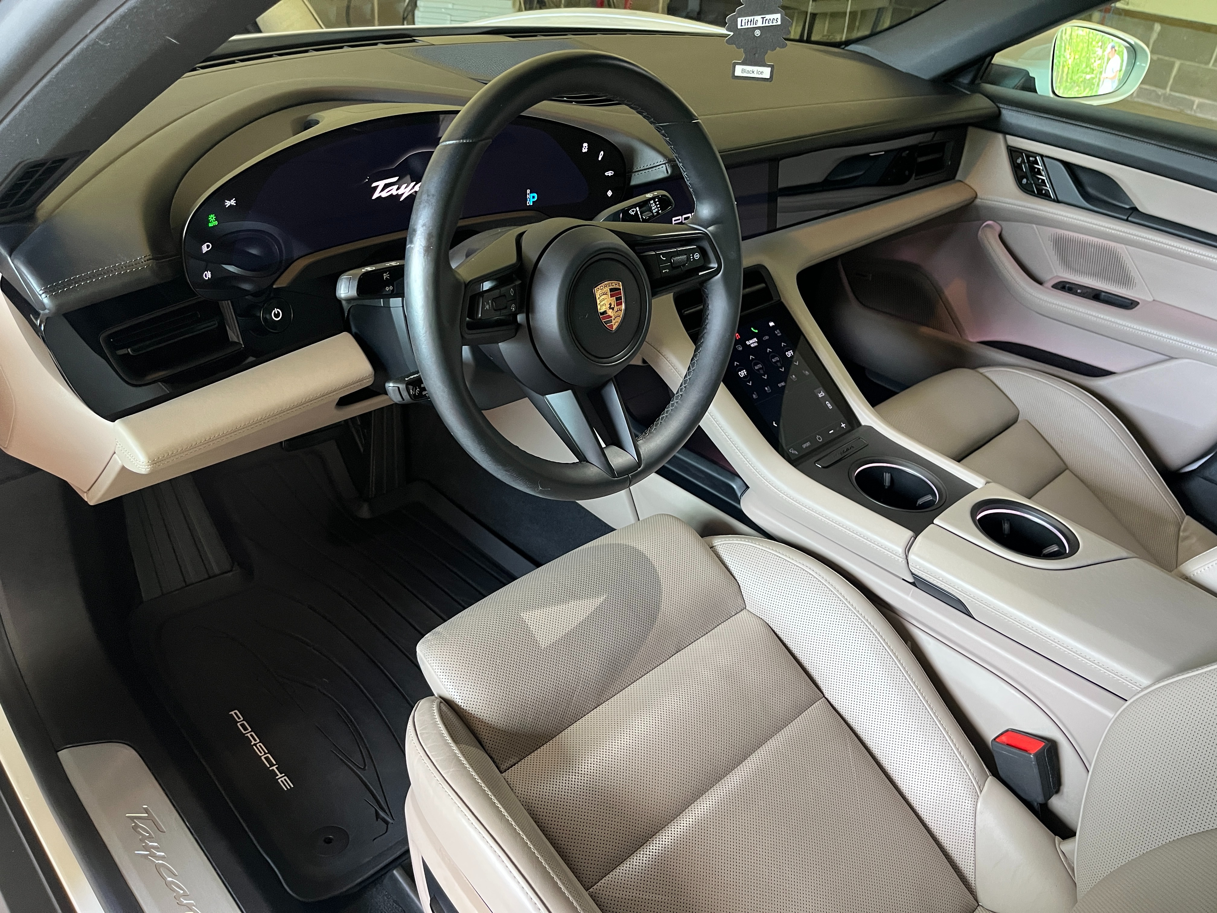Spotless detailed car interior with clean dash and seats — interior car detailing Eau Claire