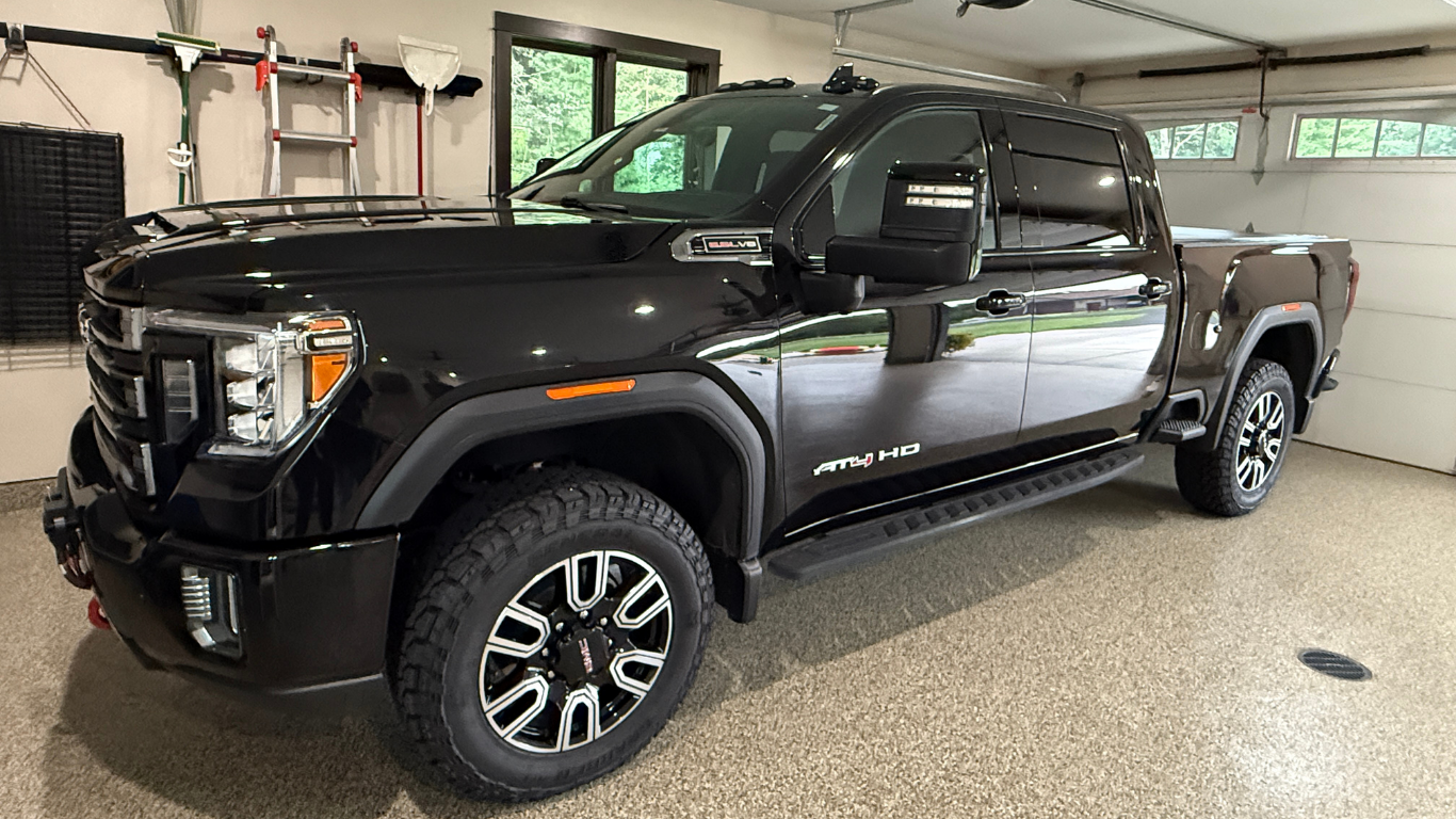Black Toyota Tacoma TRD Pro after ceramic coating — ceramic coating Wisconsin