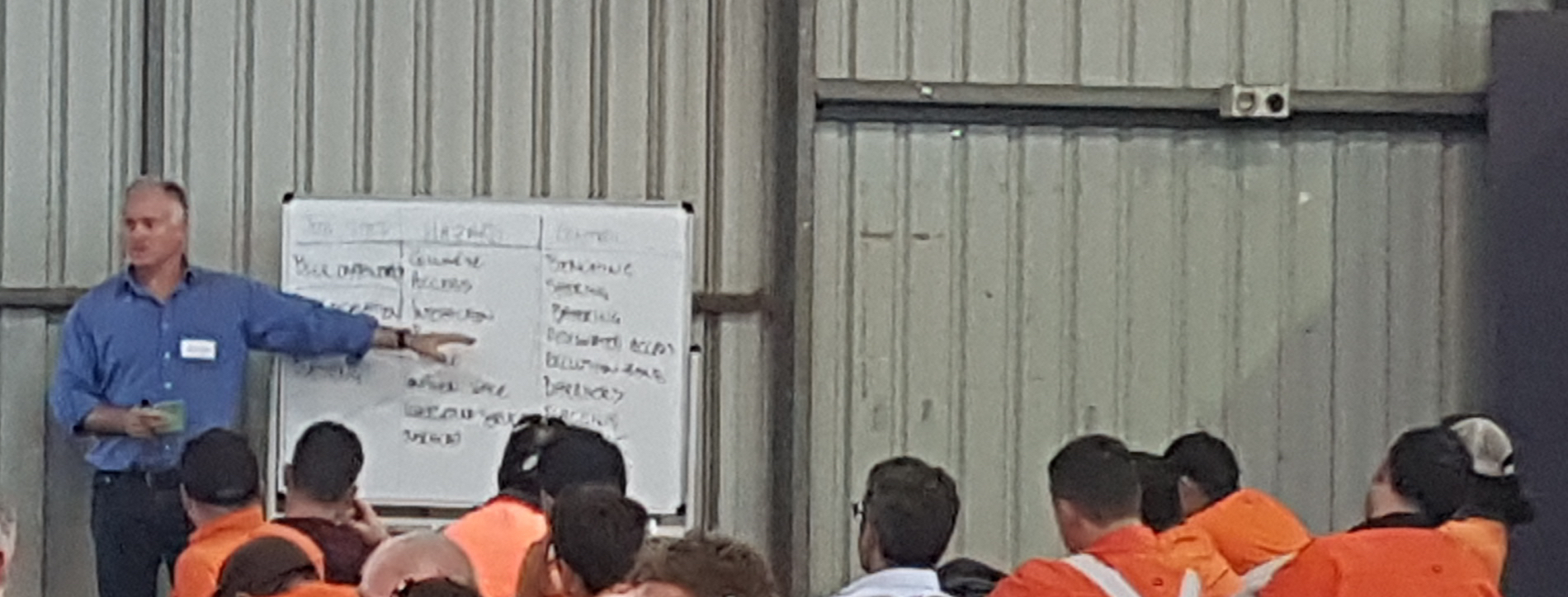 Andy Irvine on a major infrastructure project