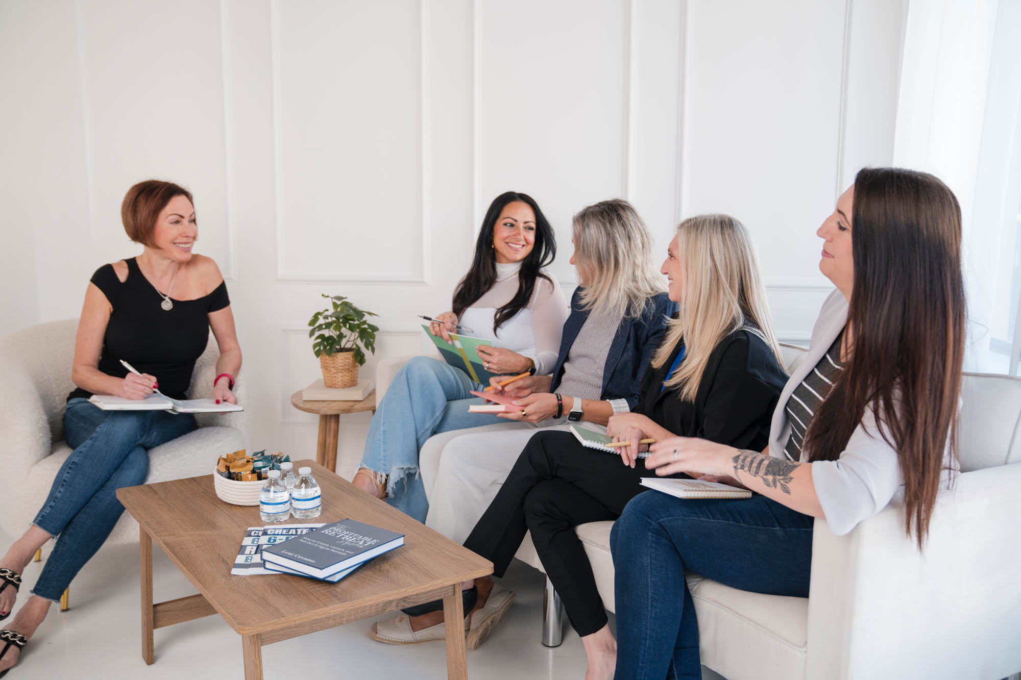 Retreat business mastermind session with Leni Cavazos