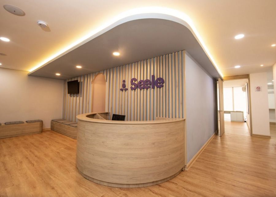 Recepción del consultorio Seele