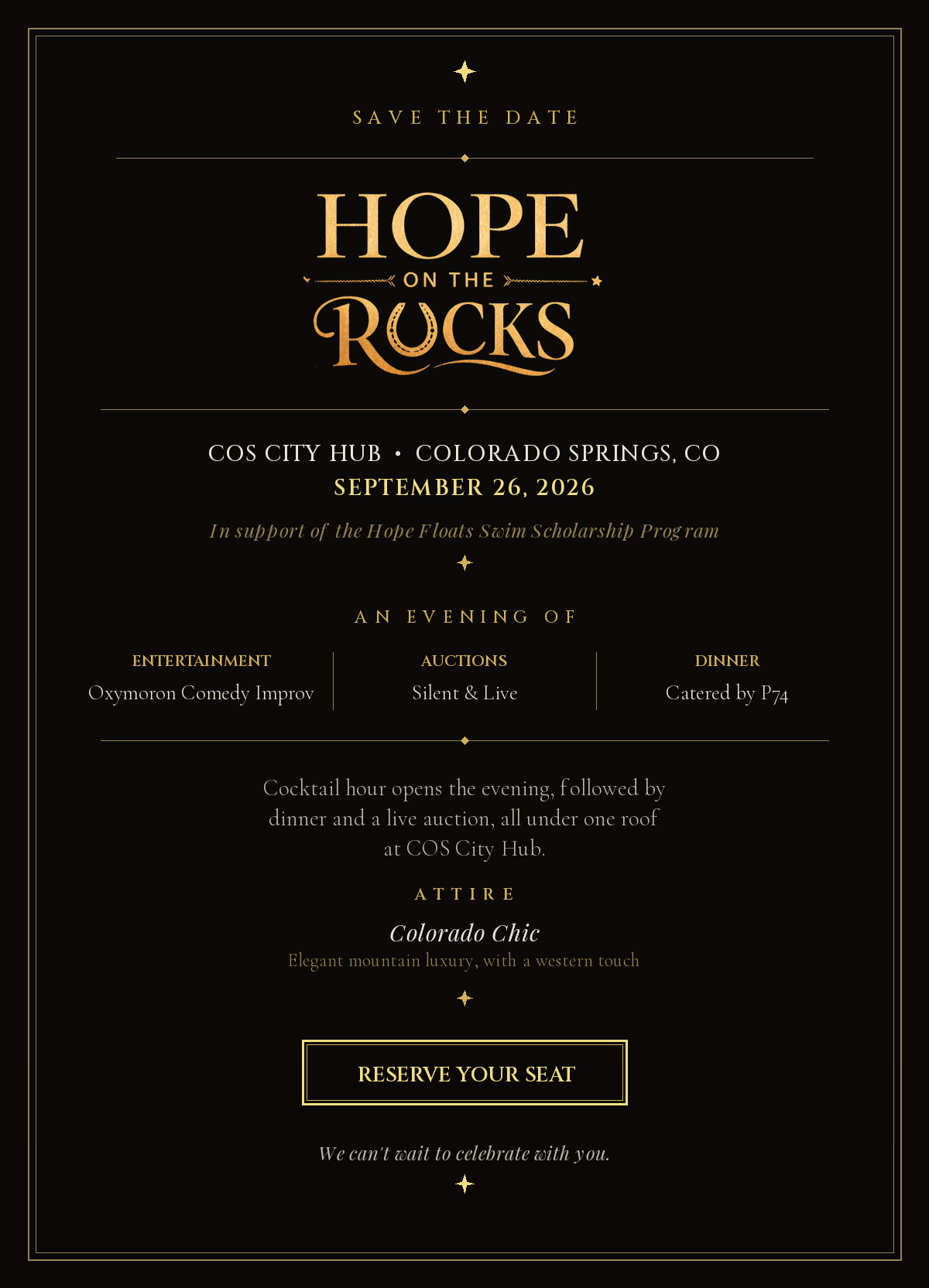 Hope on the Rocks 2026 - September 26