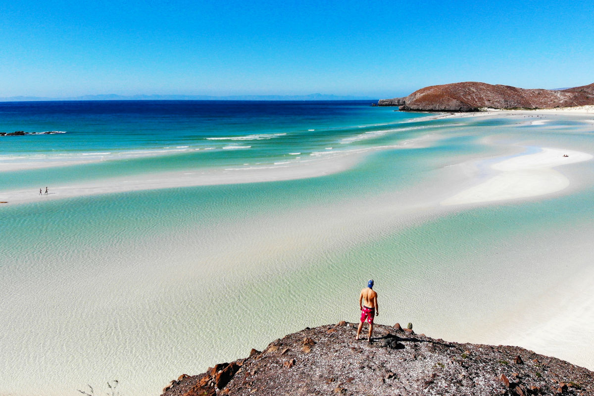 Overlooking Playa Balandra La Paz BCS Mexico