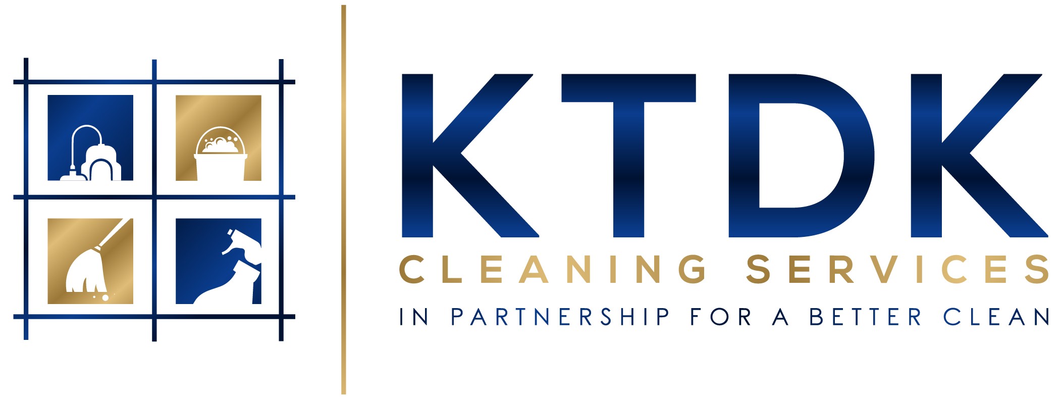 KTDK Cleaning service Brand Logo