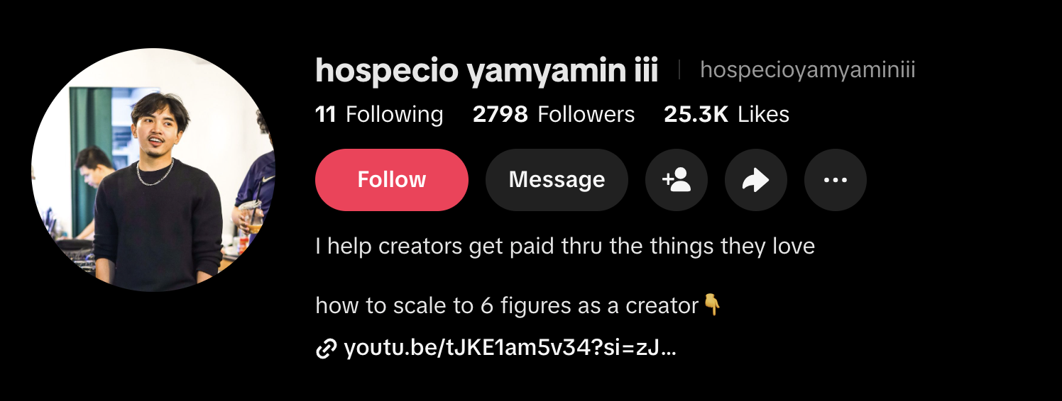 @hospecioyamyaminiii on TikTok — 25.3K likes