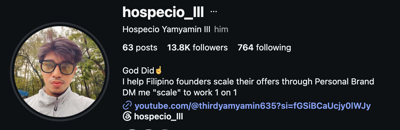 @hospecio_III on Instagram — 13.8K followers