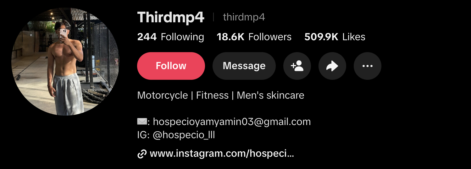 @thirdmp4 on TikTok — 18.6K followers