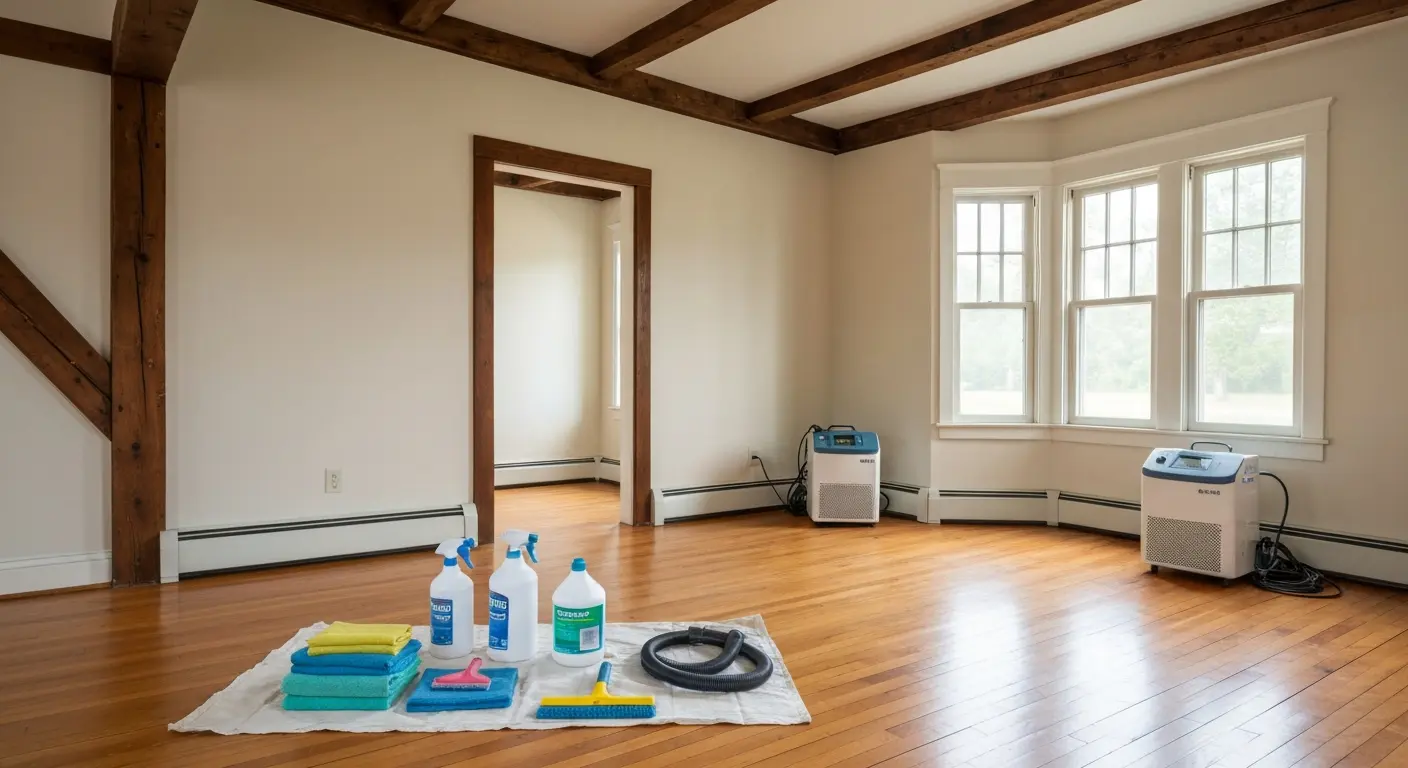 Smoke damage cleanup