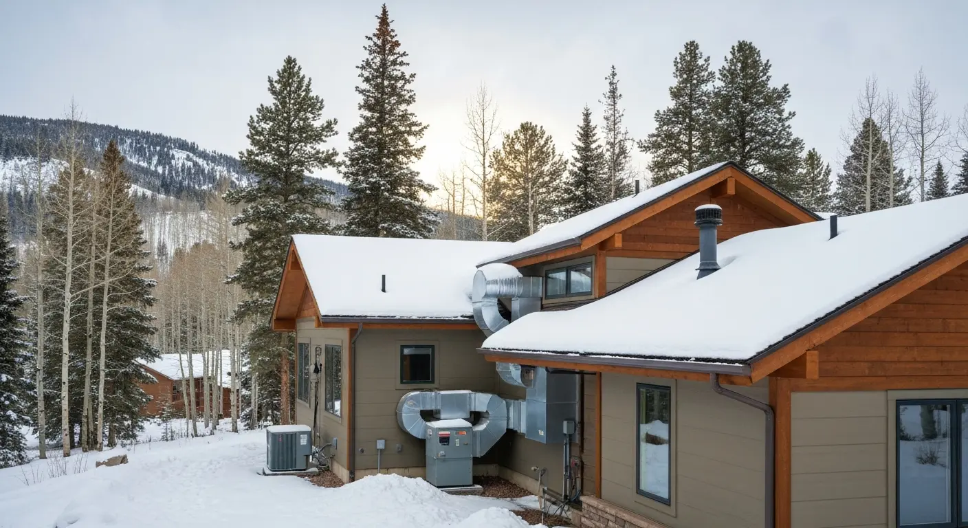 Year-round mountain residence