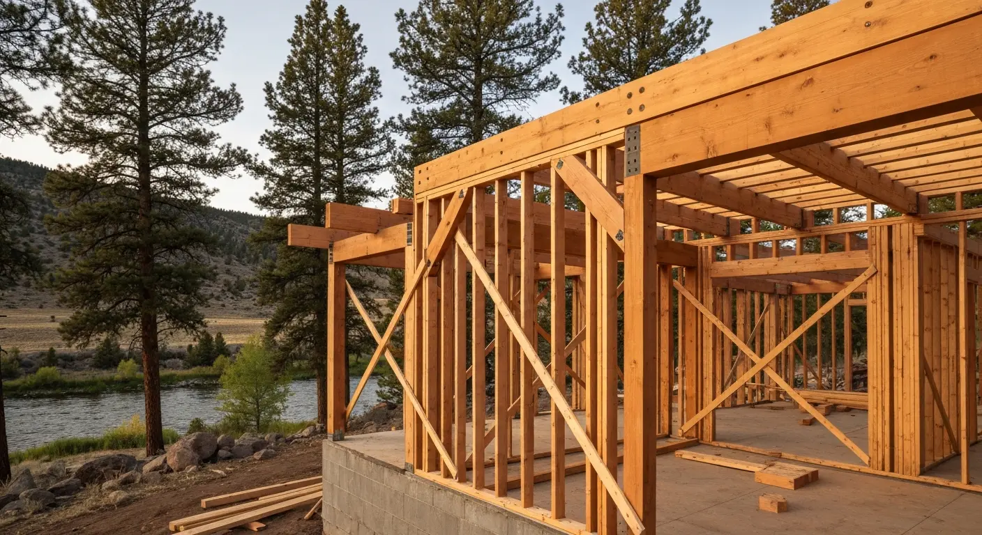 Custom home build Parshall Colorado