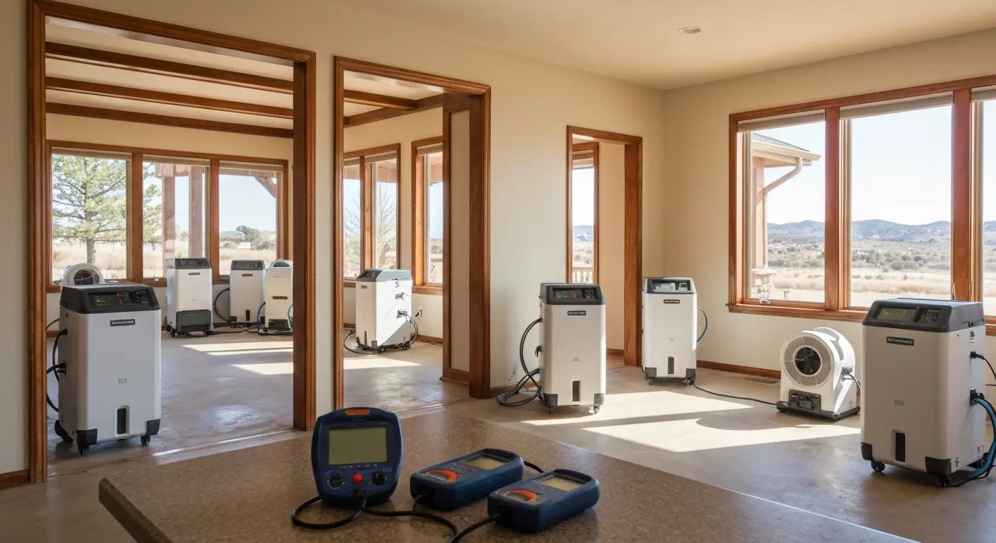 Water extraction and drying