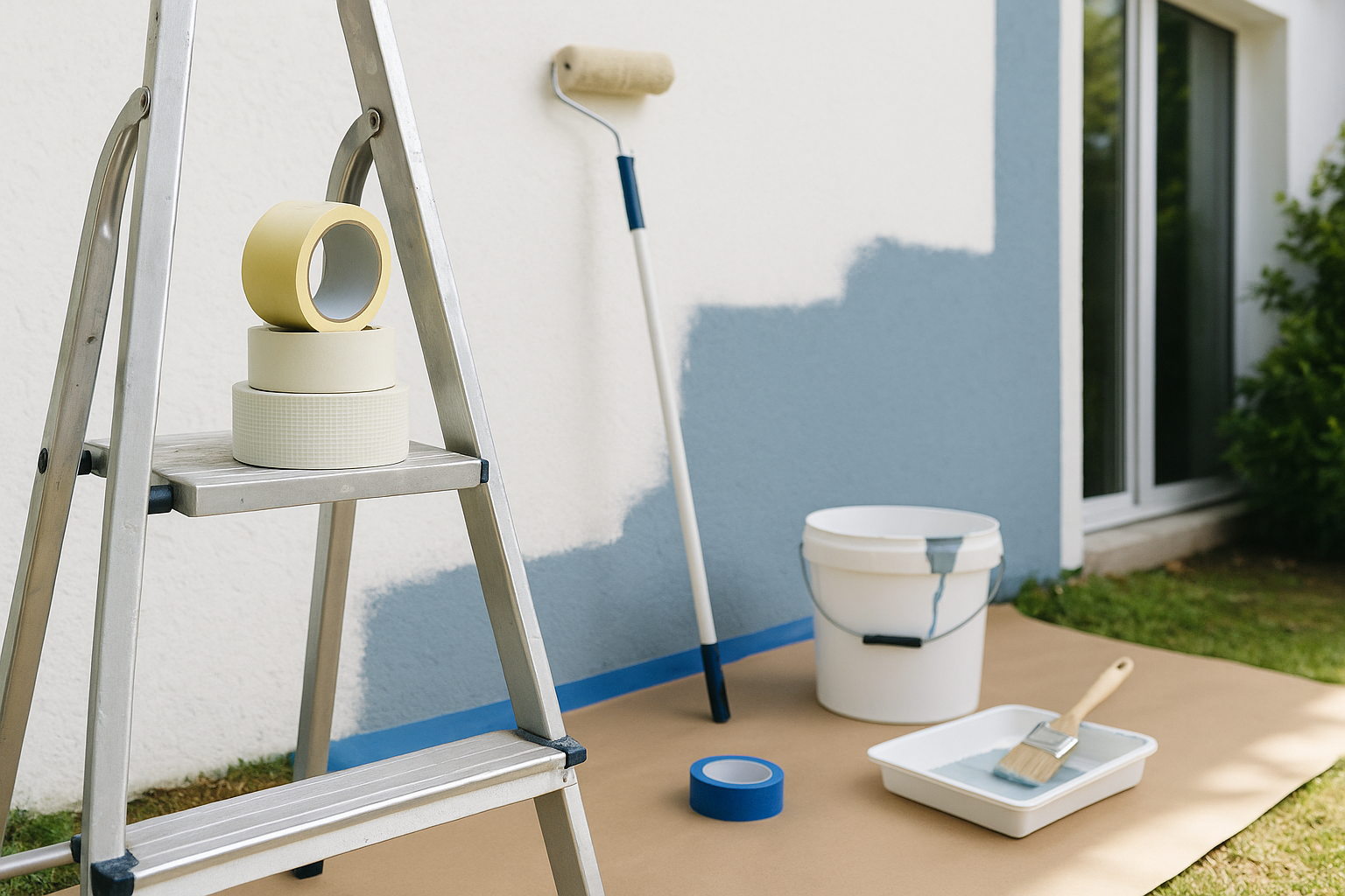 Peinture façade extérieure